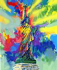 Leroy Neiman - Statue of Liberty painting